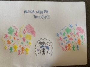 Loneliness depiction